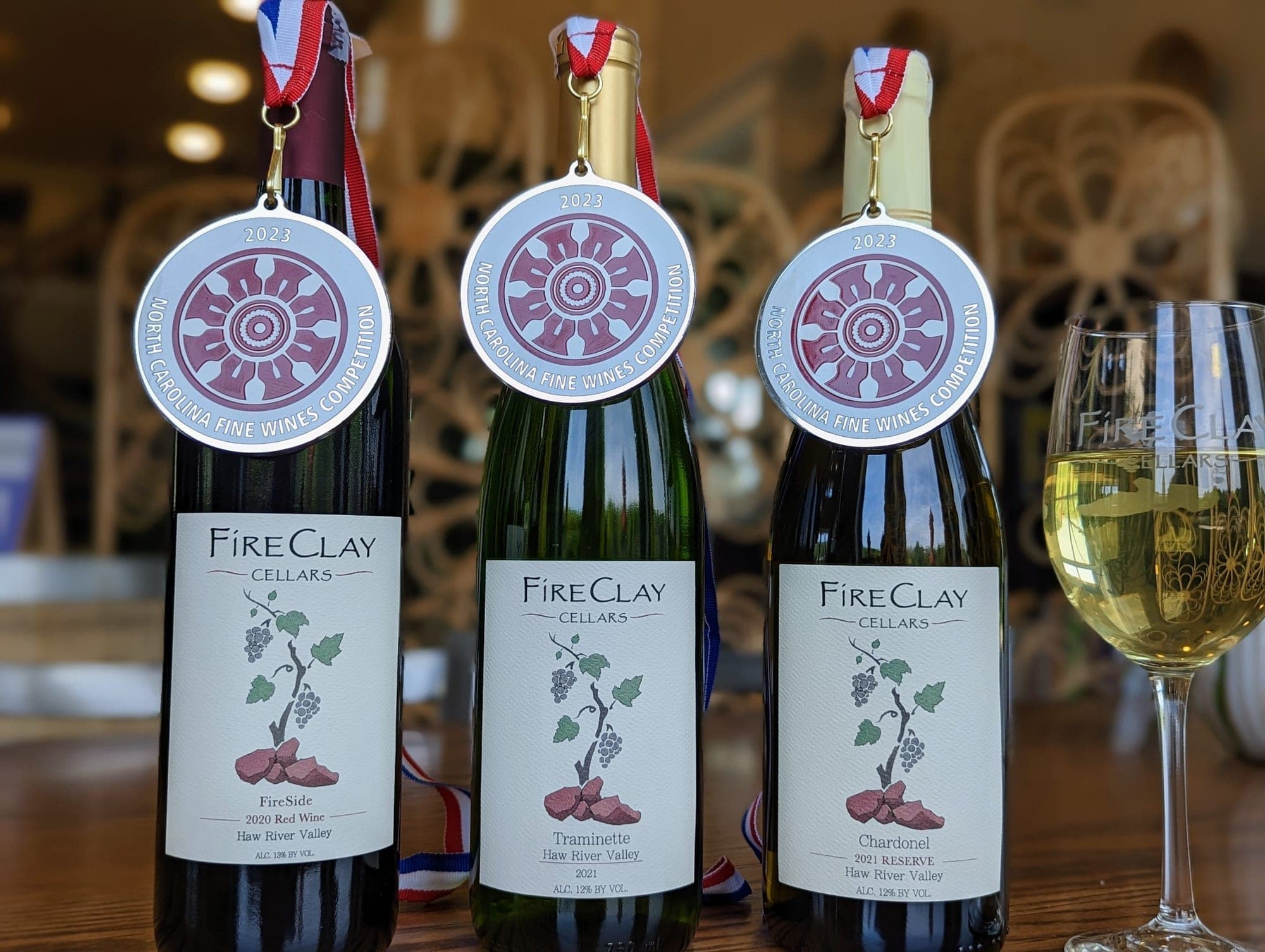 FireClay Cellars wine club selection