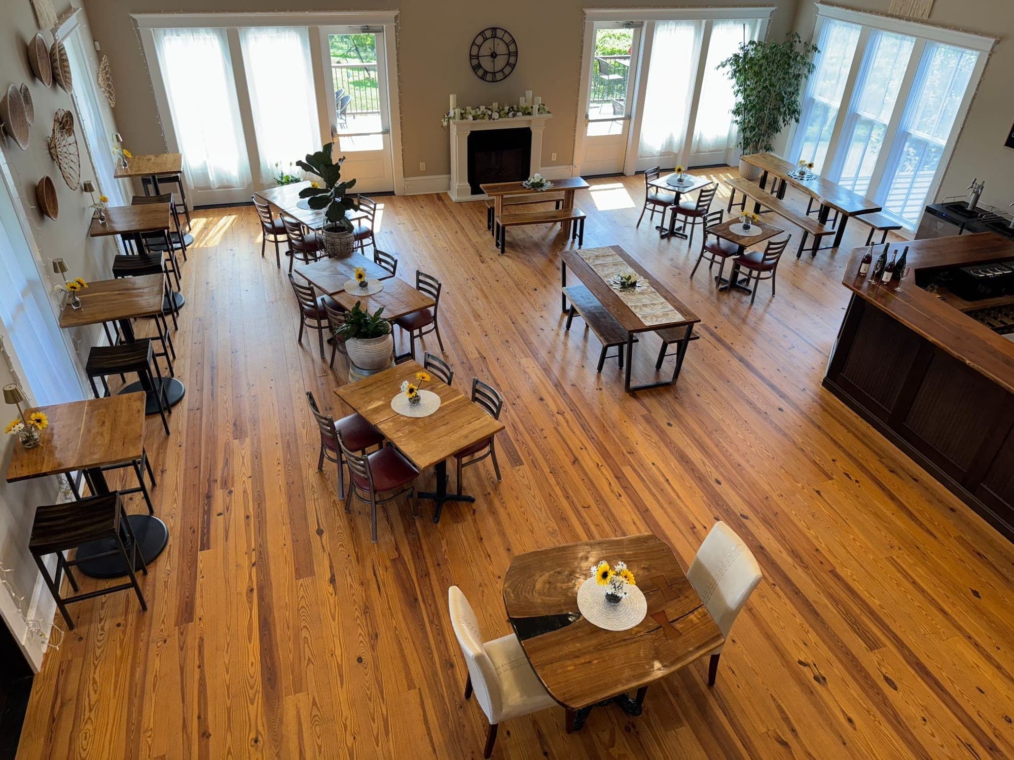 FireClay Cellars tasting room event